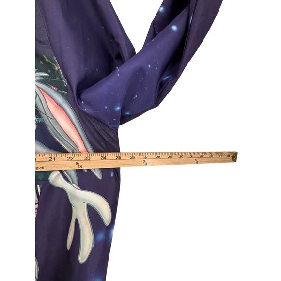 Members Only Space Jam Tune Squad Bugs Bunny Hooded Windbreaker Jacket Large - Picture 5 of 13